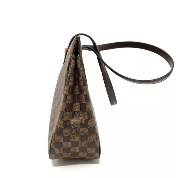 LOUIS VUITTON Parioli Shoulder bag Tote Bag Damier Canvas Brown/Orange - Picture 7 of 12